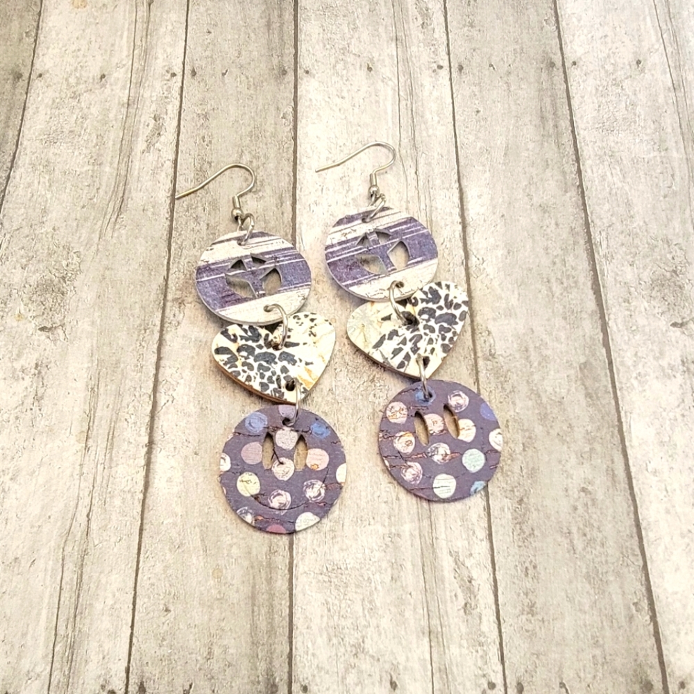 Leather Earrings